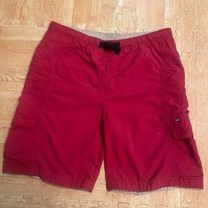 REI Red Men's Cargo Shorts‎